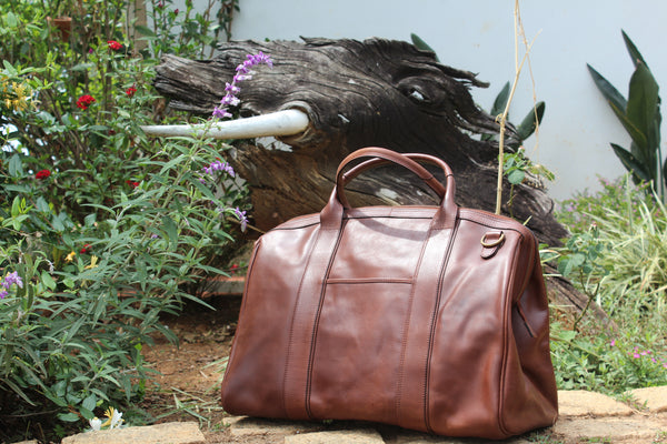 Travel bag by TLB-The Leather Boutique