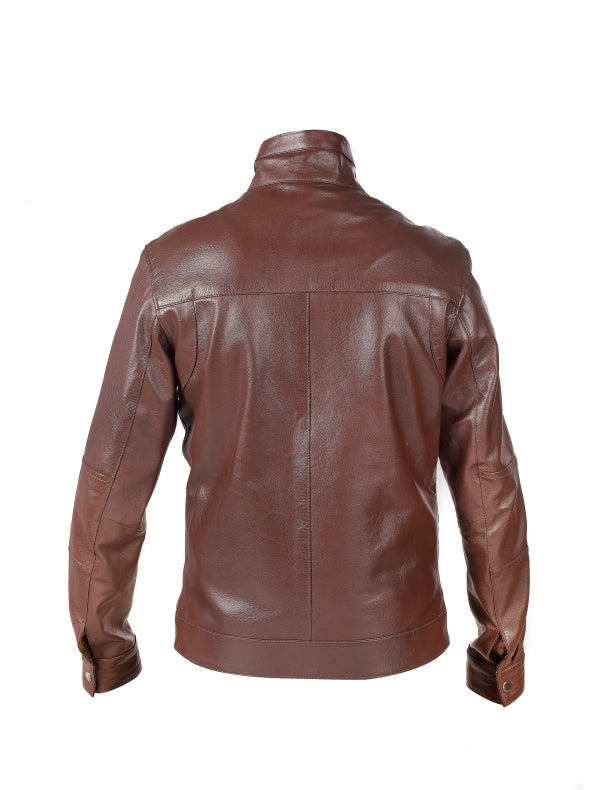 Mens Nappa Leather Jacket (Peter) - TLB - The Leather Boutique