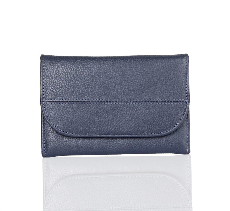 Lil Flap Leather Wallet - TLB - The Leather Boutique