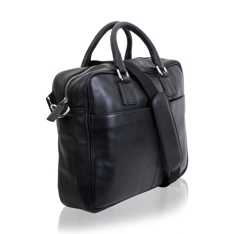 Doc Holiday Leather Briefcase - TLB - The Leather Boutique