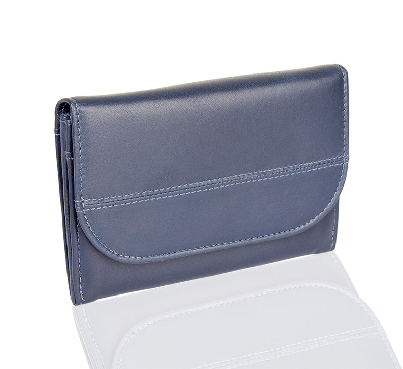 Lil Flap Leather Wallet - TLB - The Leather Boutique