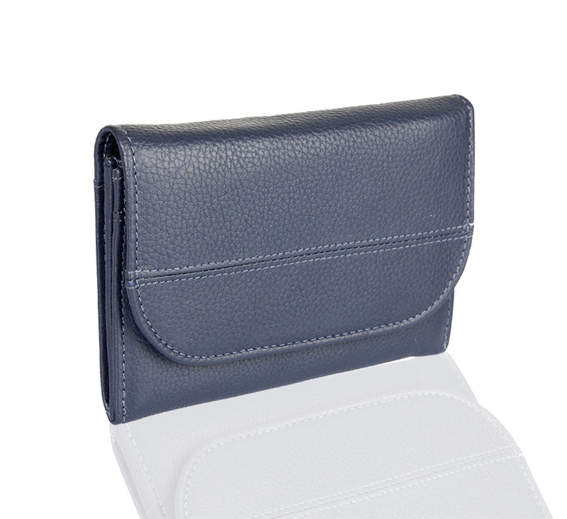 Lil Flap Leather Wallet - TLB - The Leather Boutique