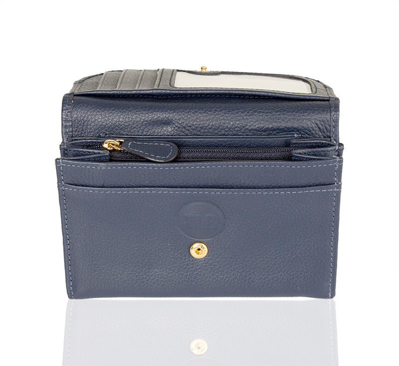 Lil Flap Leather Wallet - TLB - The Leather Boutique