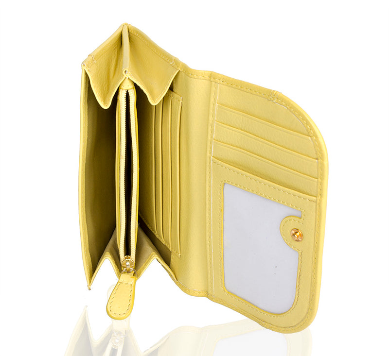 Lil Flap Leather Wallet - TLB - The Leather Boutique