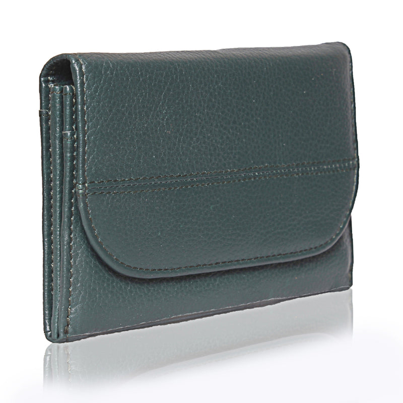 Lil Flap Leather Wallet - TLB - The Leather Boutique