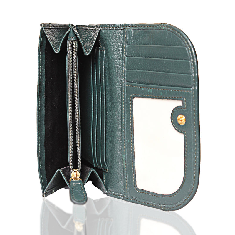 Lil Flap Leather Wallet - TLB - The Leather Boutique