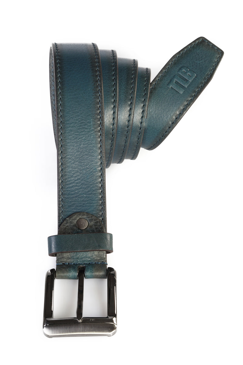 Casual Leather Belt - TLB - The Leather Boutique