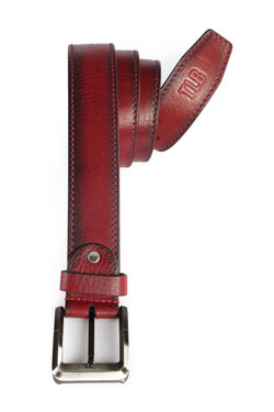 Casual Leather Belt - TLB - The Leather Boutique