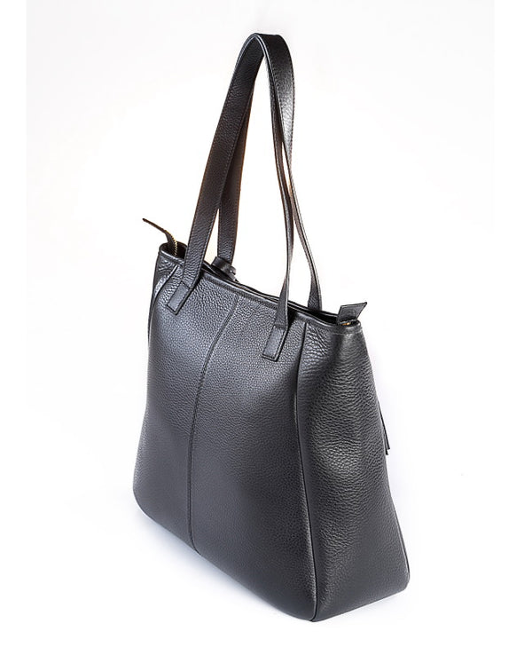 Butter Leather Tasseled Tote - TLB - The Leather Boutique