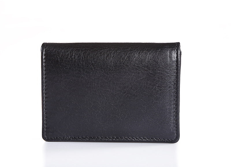 Leather Card Holder Wallet: Buy Business Card Case @ TLB – TLB - The  Leather Boutique