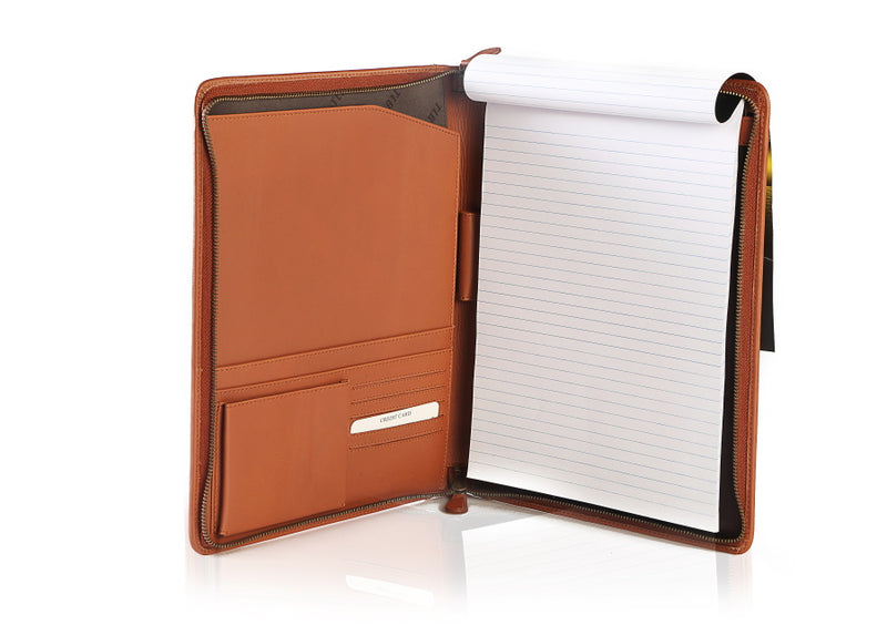 Aberdeen Leather Folder - TLB - The Leather Boutique