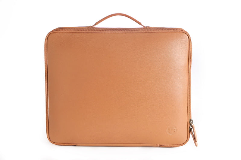 Astor Leather Laptop Sleeve - TLB - The Leather Boutique