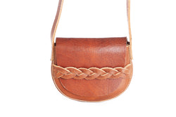 Petite Leather Saddlebag - TLB - The Leather Boutique