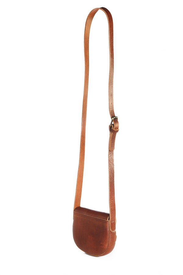 Petite Leather Saddlebag - TLB - The Leather Boutique