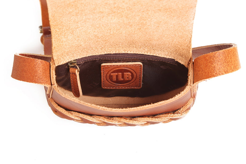 Petite Leather Saddlebag - TLB - The Leather Boutique