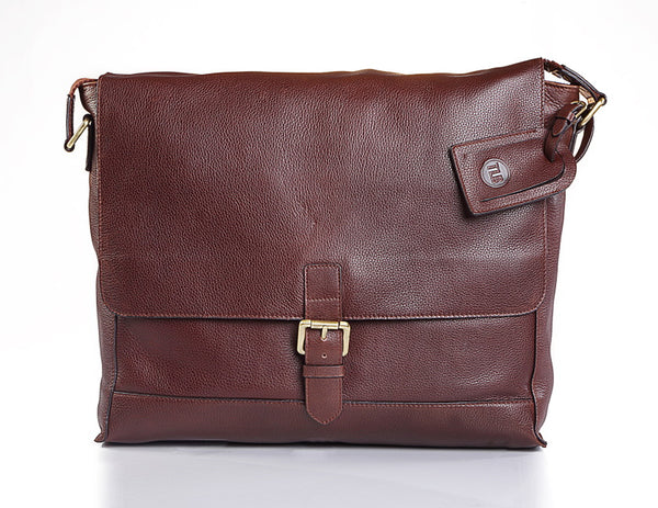 Yogi Leather Satchel - TLB - The Leather Boutique