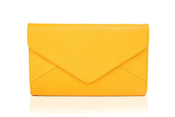 Dahlia Leather Clutch - TLB - The Leather Boutique