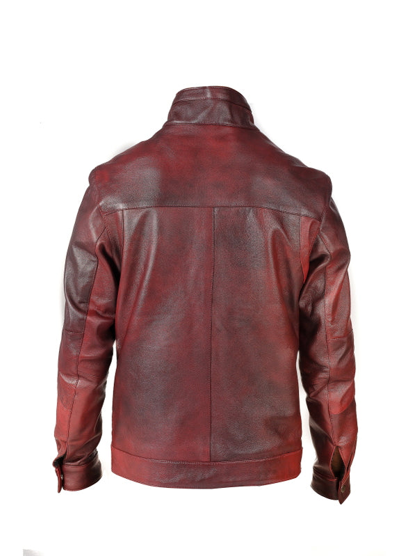 Mens Nappa Leather Jacket (Peter) - TLB - The Leather Boutique