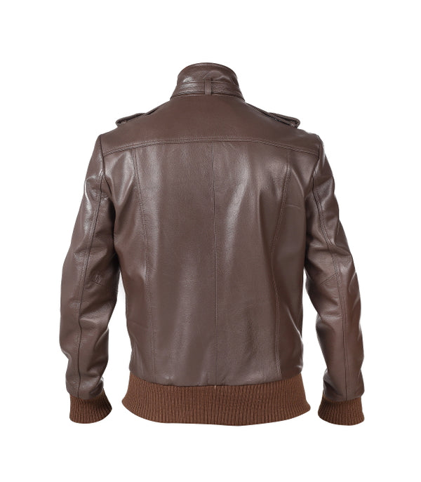 Mens Nappa Leather Jacket (Paul) - TLB - The Leather Boutique