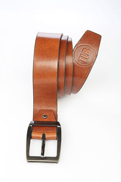 Casual Leather Belt - TLB - The Leather Boutique