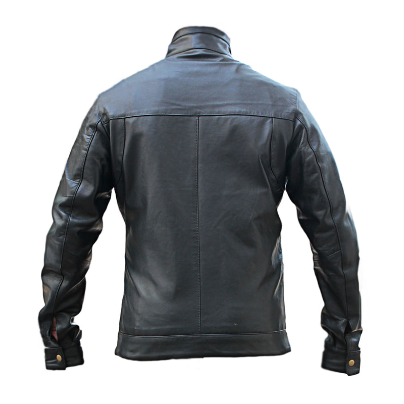 Mens Nappa Leather Jacket (Peter) - TLB - The Leather Boutique