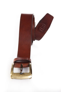 Casual Leather Belt - TLB - The Leather Boutique