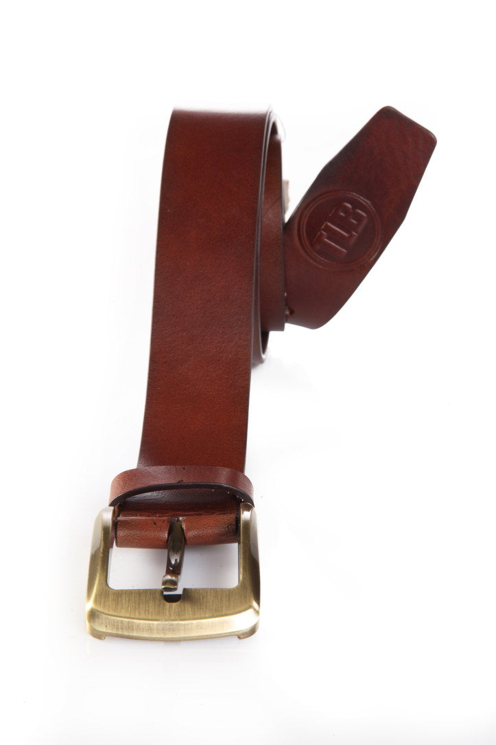 Casual Leather Belt - TLB - The Leather Boutique