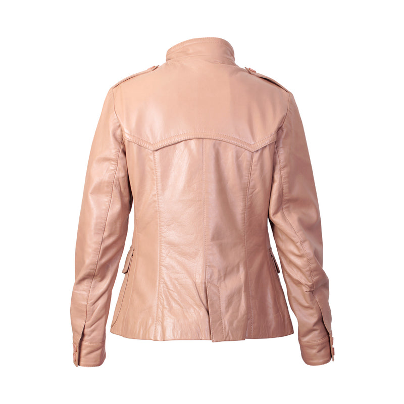 Women's Leather Jacket (Norah) - TLB - The Leather Boutique